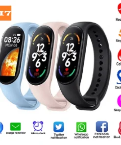 M7 Smartband Doble Pulso, New 2023, Ritmo Cardíaco, Tipo Mi Band M7 , Smart Band, Pulsera Smart Watch