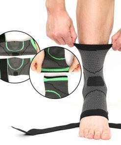 Tobillera Ortopédica Elástica. Por su diseño de gran ayuda para deportistas que quieran  proteger el tobillo.