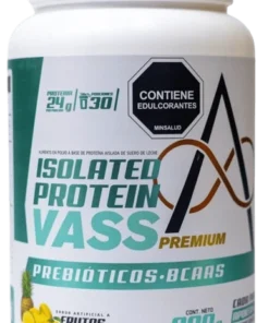 Proteína Vass _red. Súper proteína, con prebióticos y aminoácidos - Sabor Frutos Amarillos