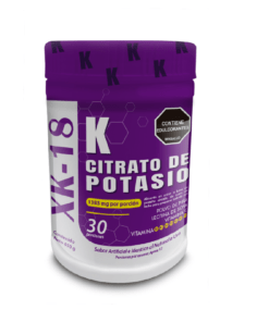 Citrato de potasio en polvo XK- 18 x 450g
