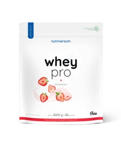 Proteína 100% Importada Whey Pro Nutriversum sabor Fresa x 1000 g
