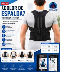 Corrector De Postura Y Lumbar