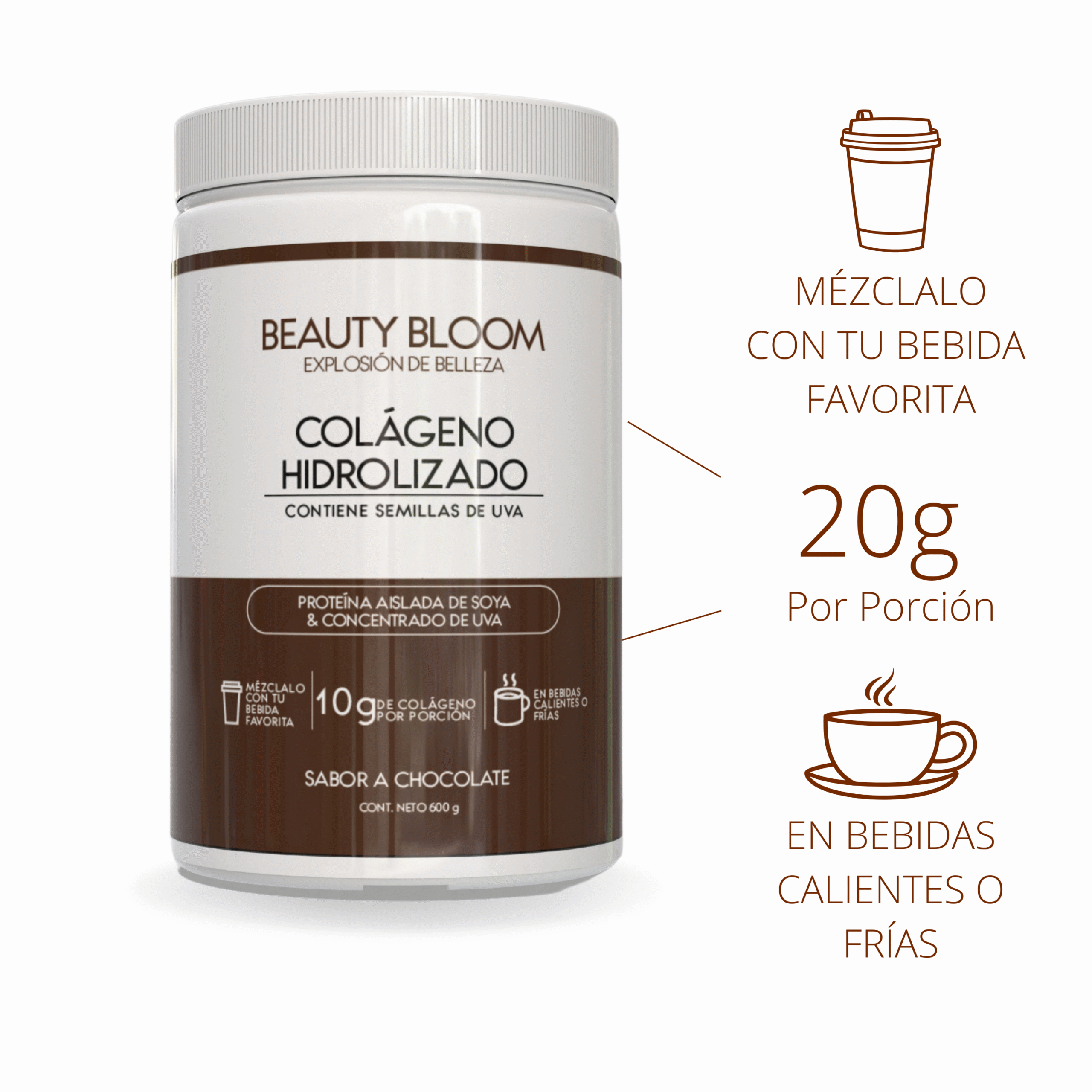 COLAGENO HIDROLIZADO CHOCOLATE