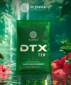 Dtx Tea Plennia - Té Detox Jamaica Antioxidante Digestivo 8g